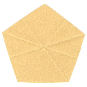 origami okra flower
