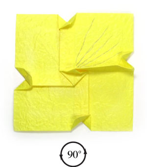 22th picture of origami primrose flower