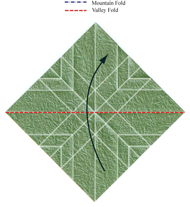 14th picture of quadruple origami leaf III