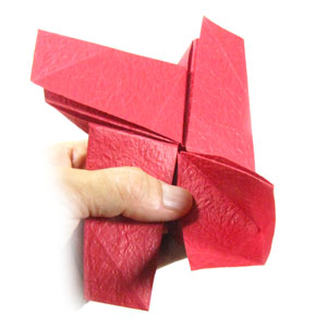 54th picture of Pretty origami rose paper flower (Easy Origami Rose IV)